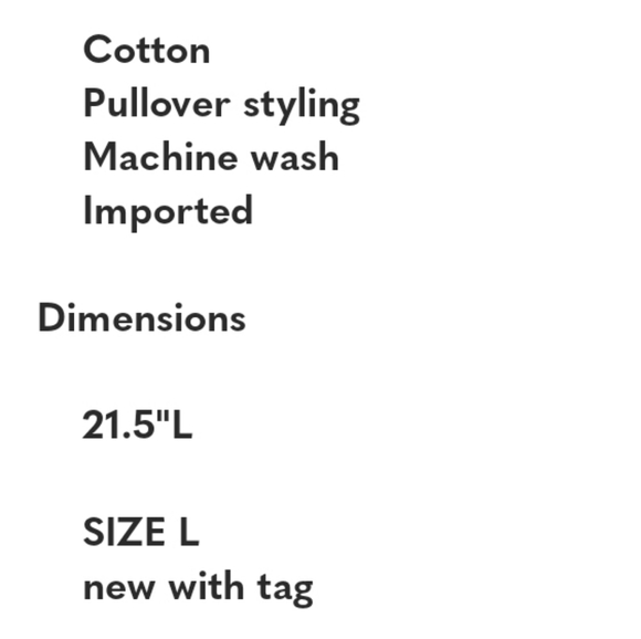 Anthropologie Maeve French Terry Sweatshirt  white Green/Pink NWT - L - Picture 4 of 6